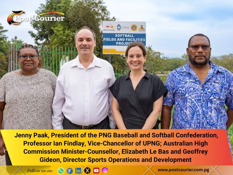 New softball facilities coming soon to UPNG