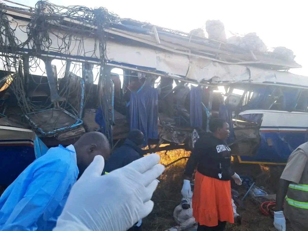 Nine killed, 25 injured as bus collides with train at Chiredzi level crossing