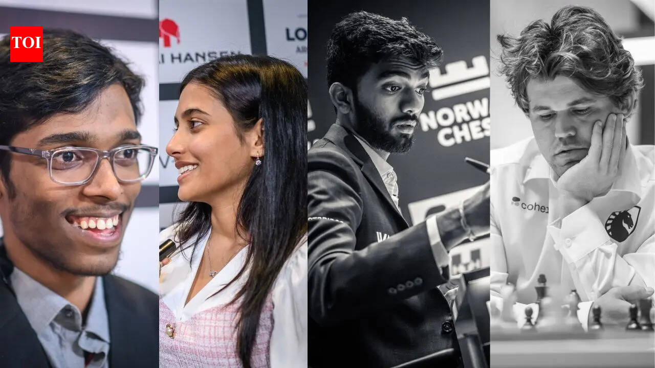 Norway Chess: R Praggnanandhaa, Divya Deshmukh back to winning ways; Gukesh, Magnus Carlsen share bottom spots despite wins | Chess News