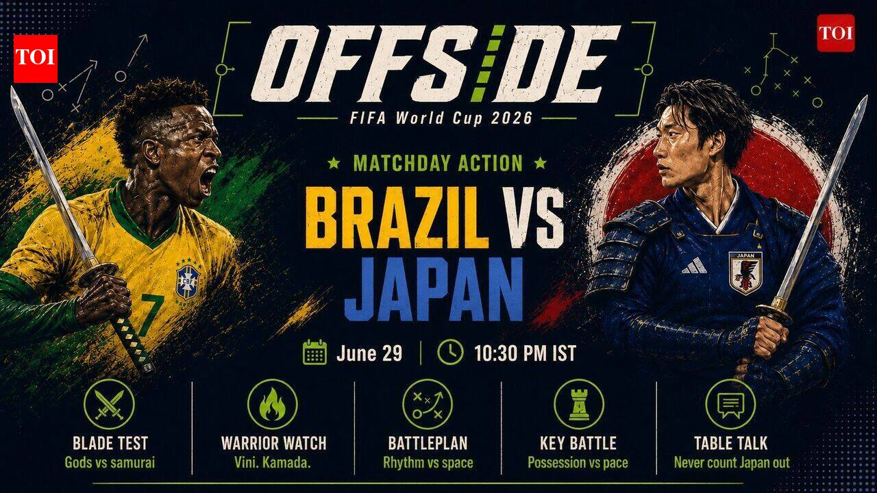 OFFSIDE | World Cup 2026: Can Japan go full Kill Bill on Brazil in Round of 32? | Football News