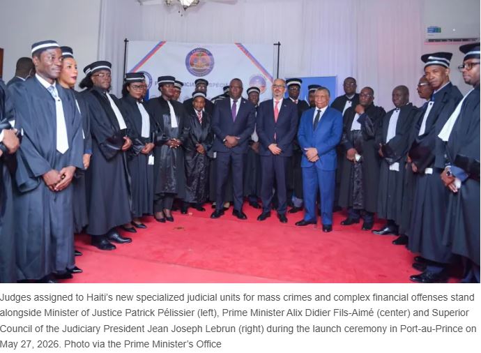 OHCHR welcomes specialised judicial units in Haiti