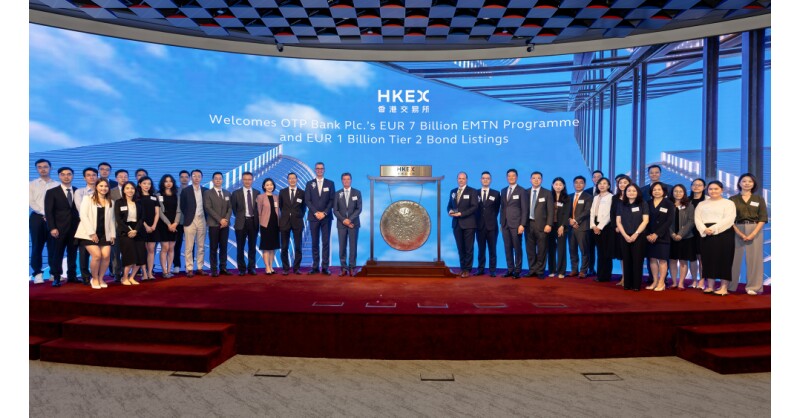 OTP Bank Becomes First EU Financial Institution to Open a EUR 7 Billion EMTN Programme on the Hong Kong Stock Exchange