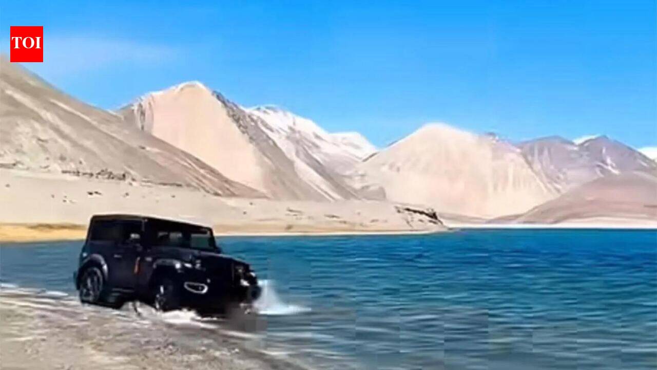 Off-roading is off limits: In a first, Ladakh fines tourists for driving into lake, chasing gazelle | India News