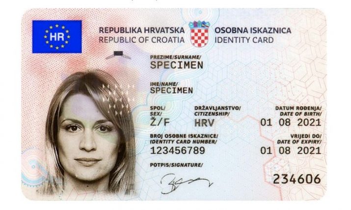 Old Croatian ID cards to become invalid on 3 August