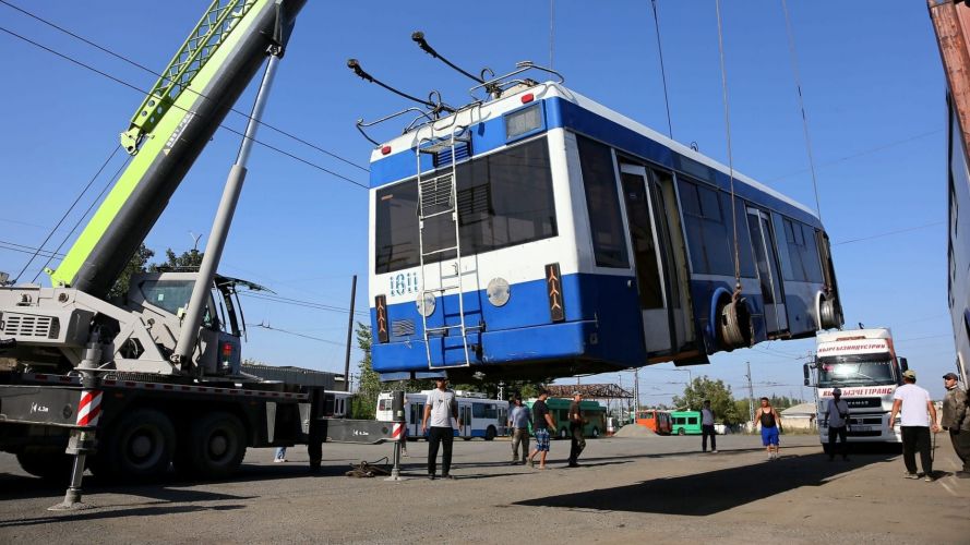 Osh to return 25 of 75 trolleybuses received from Bishkek -