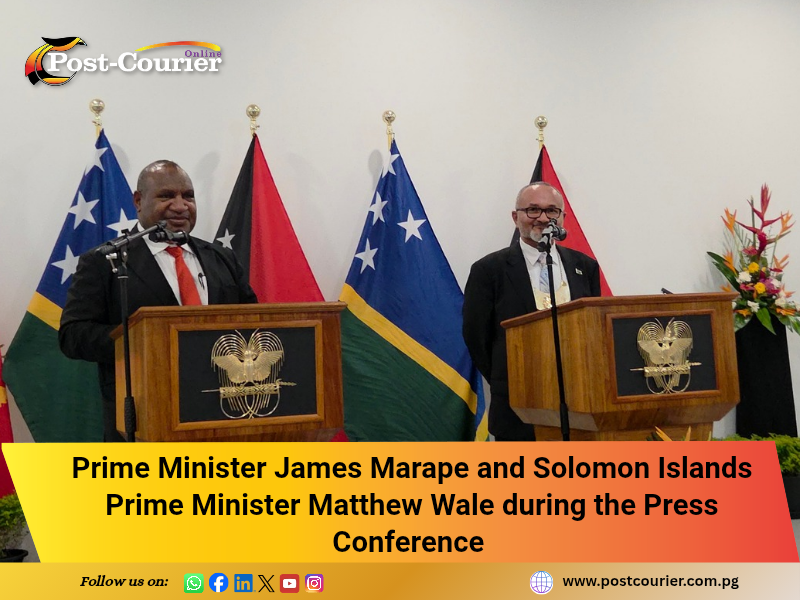 PNG and Solomon Islands sign economic cooperation framework