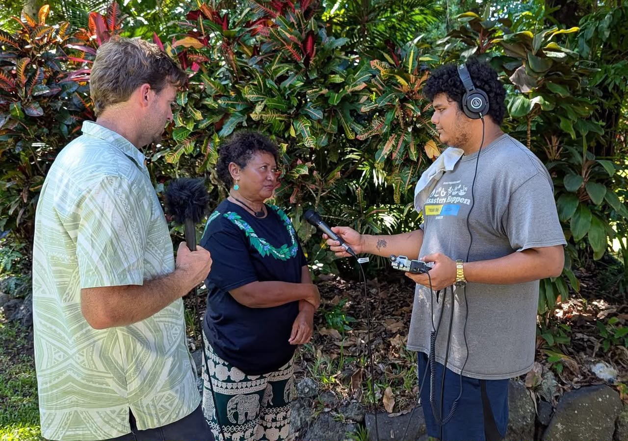 Pacific Voices, Local Stories: Palau Media Completes Hands-On Disaster Reporting Training