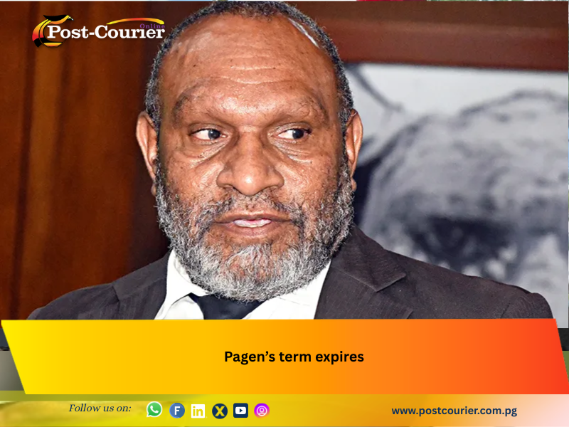 Pagen’s term expires - Post Courier