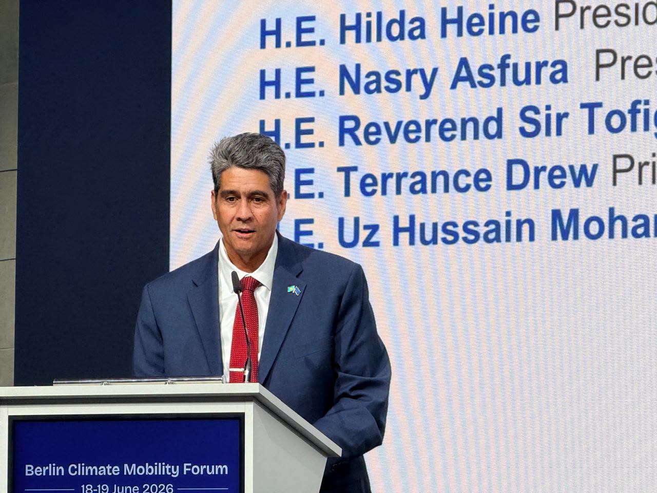 Palau Addresses Climate Mobility at Berlin Forum