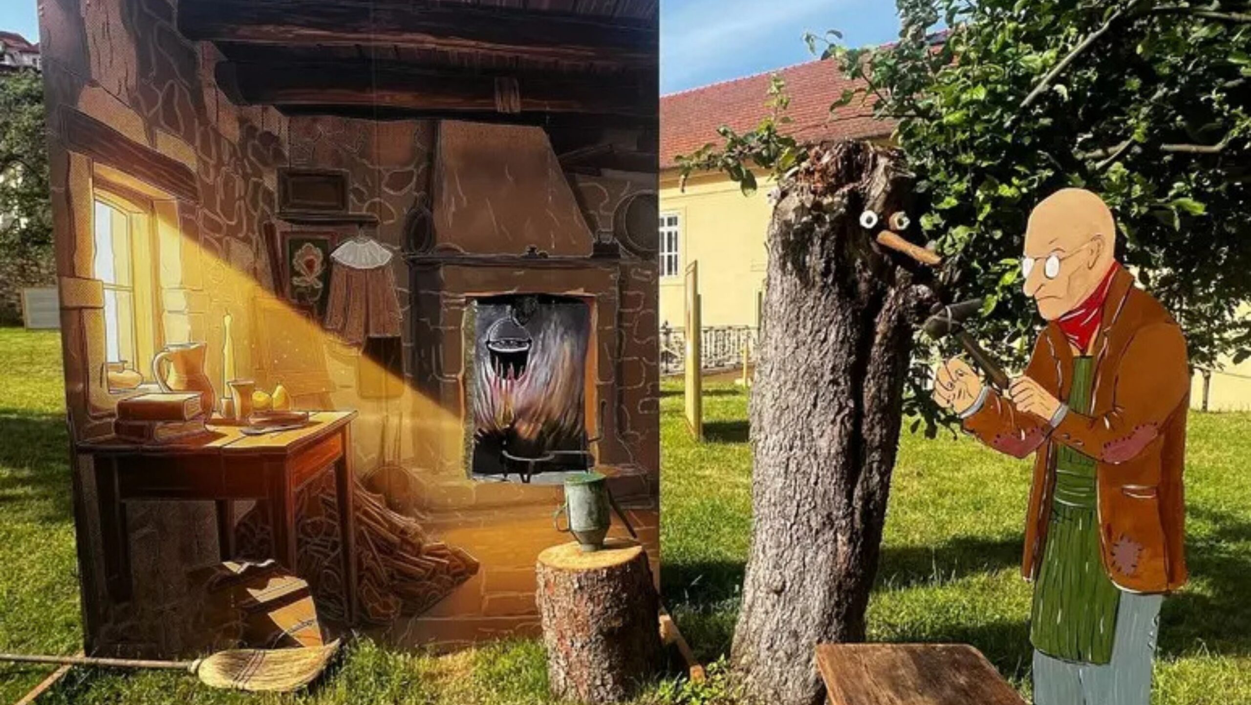 Pinocchio Garden Opens in Prague