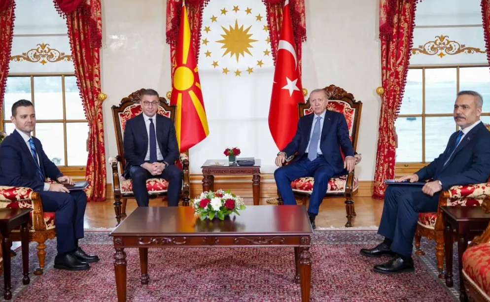 Prime Minister Mickoski met with President Erdogan