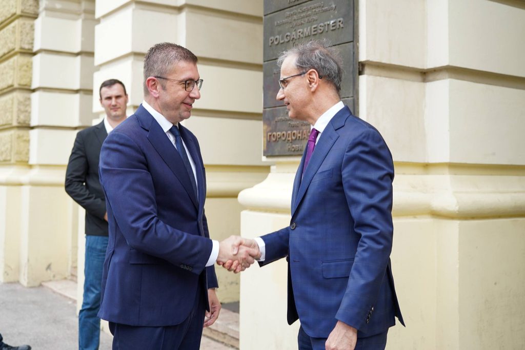 Prime Minister Mickoski met with Serbian Prime Minister Macut