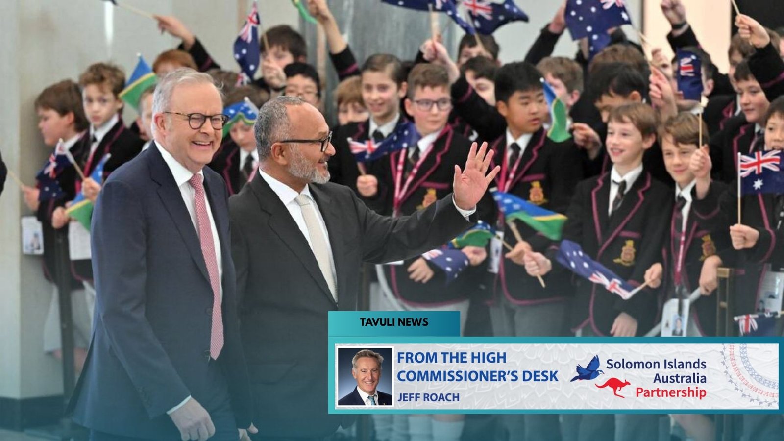 Prime Minister Wale Warmly Welcomed in Chilly Canberra