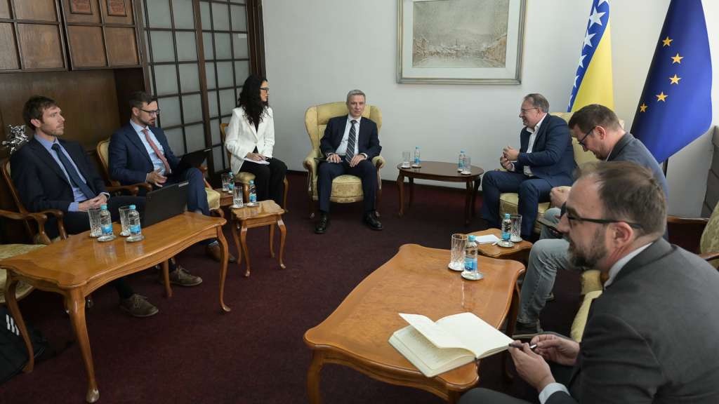 Prime Minister of the Federation of BiH meets with the Delegation of the IMF Mission