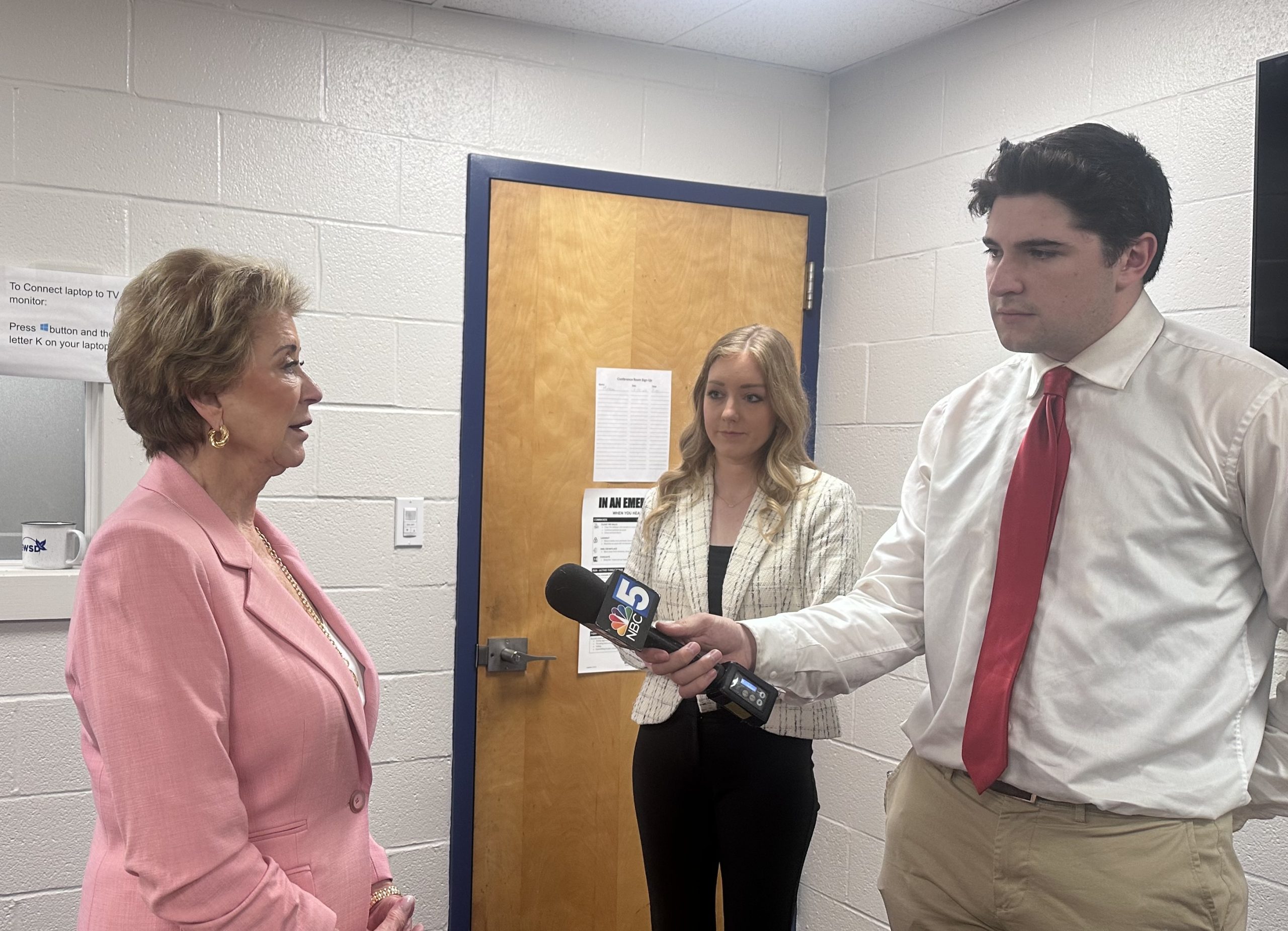 Protest Marks U.S. Secretary of Education's Visit to Essex Tech Center