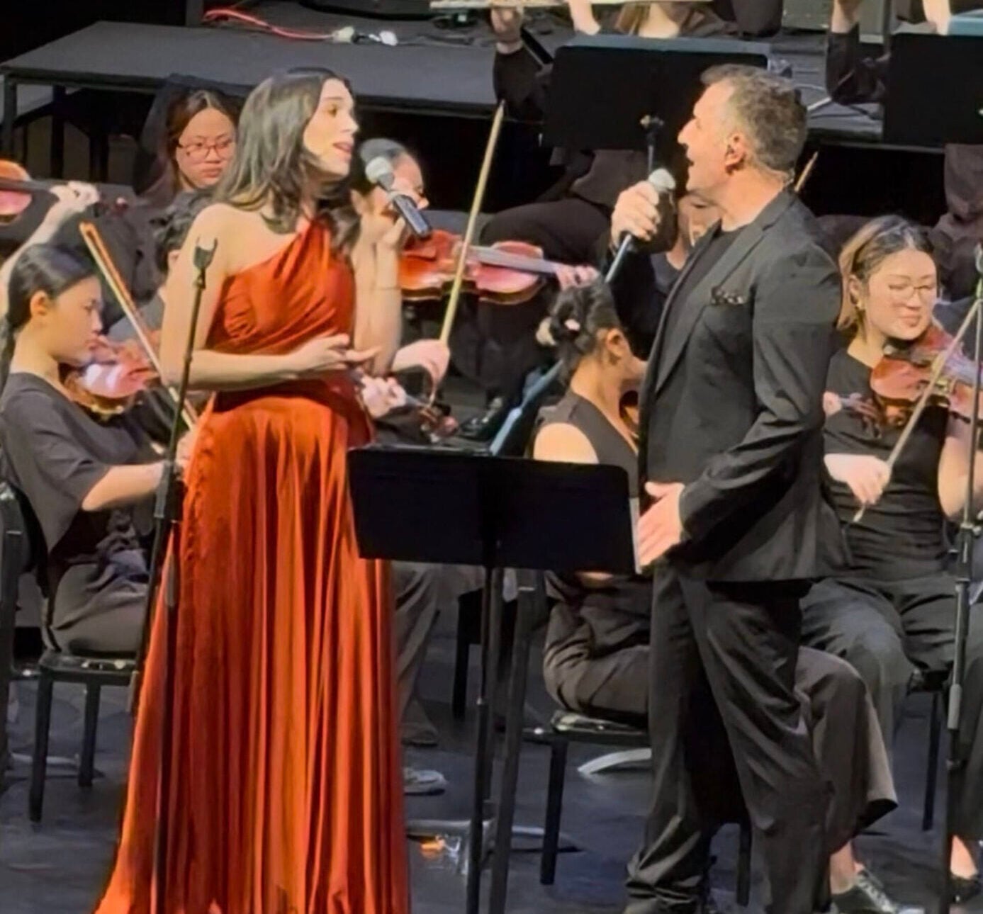 Rising soprano Angelica Zafiris shares stage with Greek star Dimitris Basis in debut