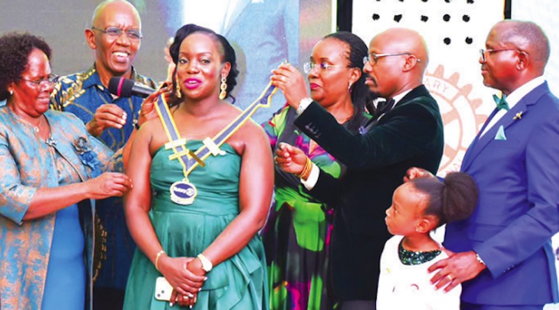 Rotary’s big year changes girls' lives in Buwama