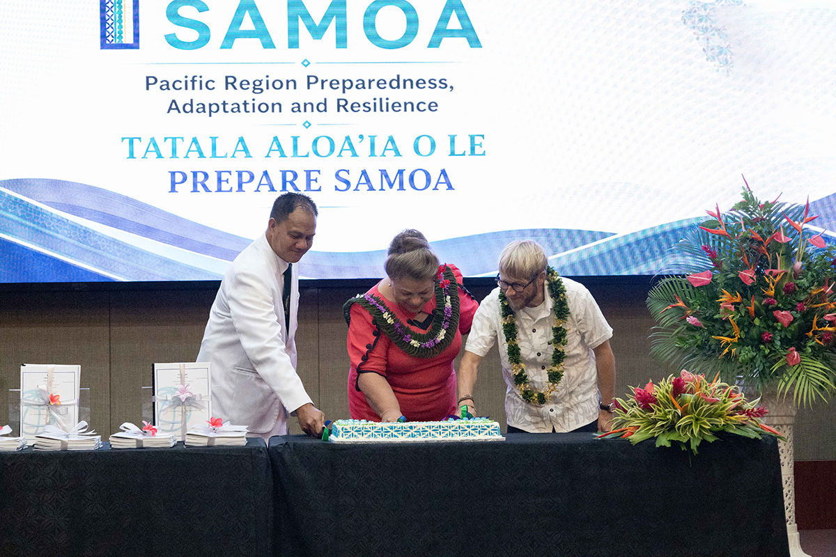Samoa Launches PREPARE Project to Strengthen Disaster Readiness and Develop Salelologa