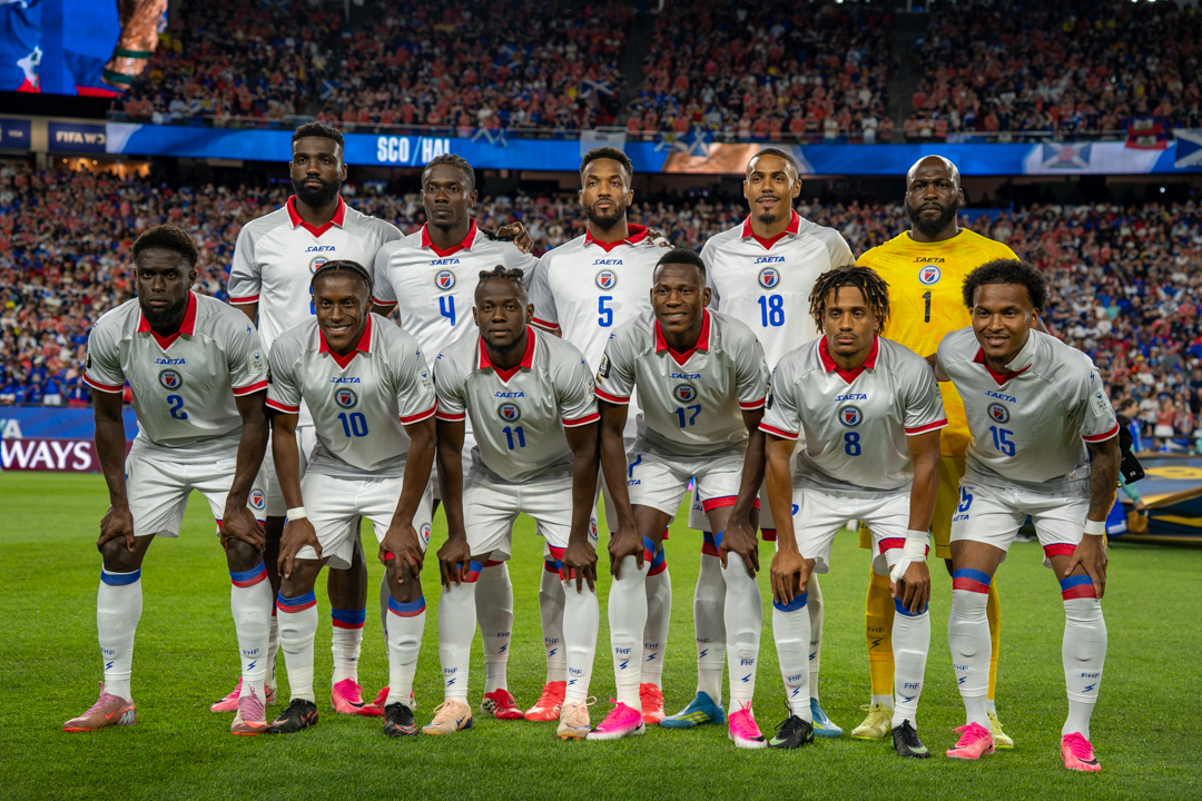 Scenes from Haiti’s World Cup opener against Scotland