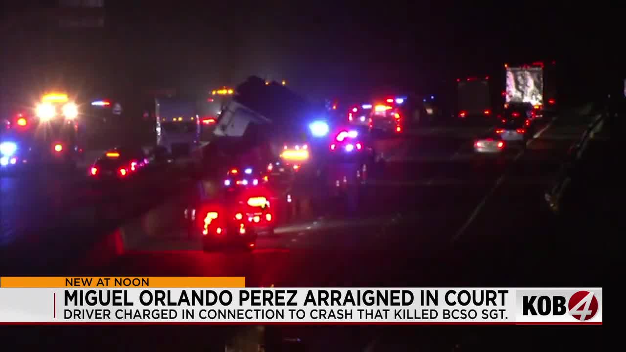 Semi-truck driver pleads not guilty in deadly BCSO sergeant crash