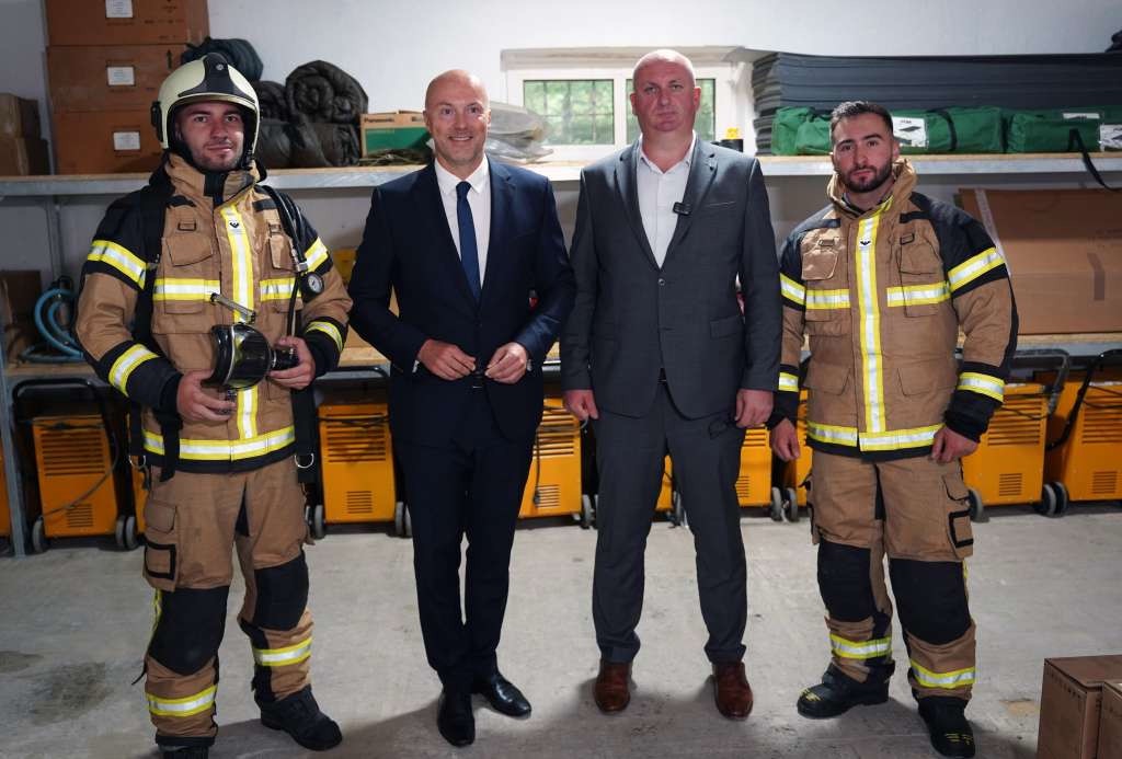 Slovakia donates Firefighting Equipment to Cantonal Civil Protection