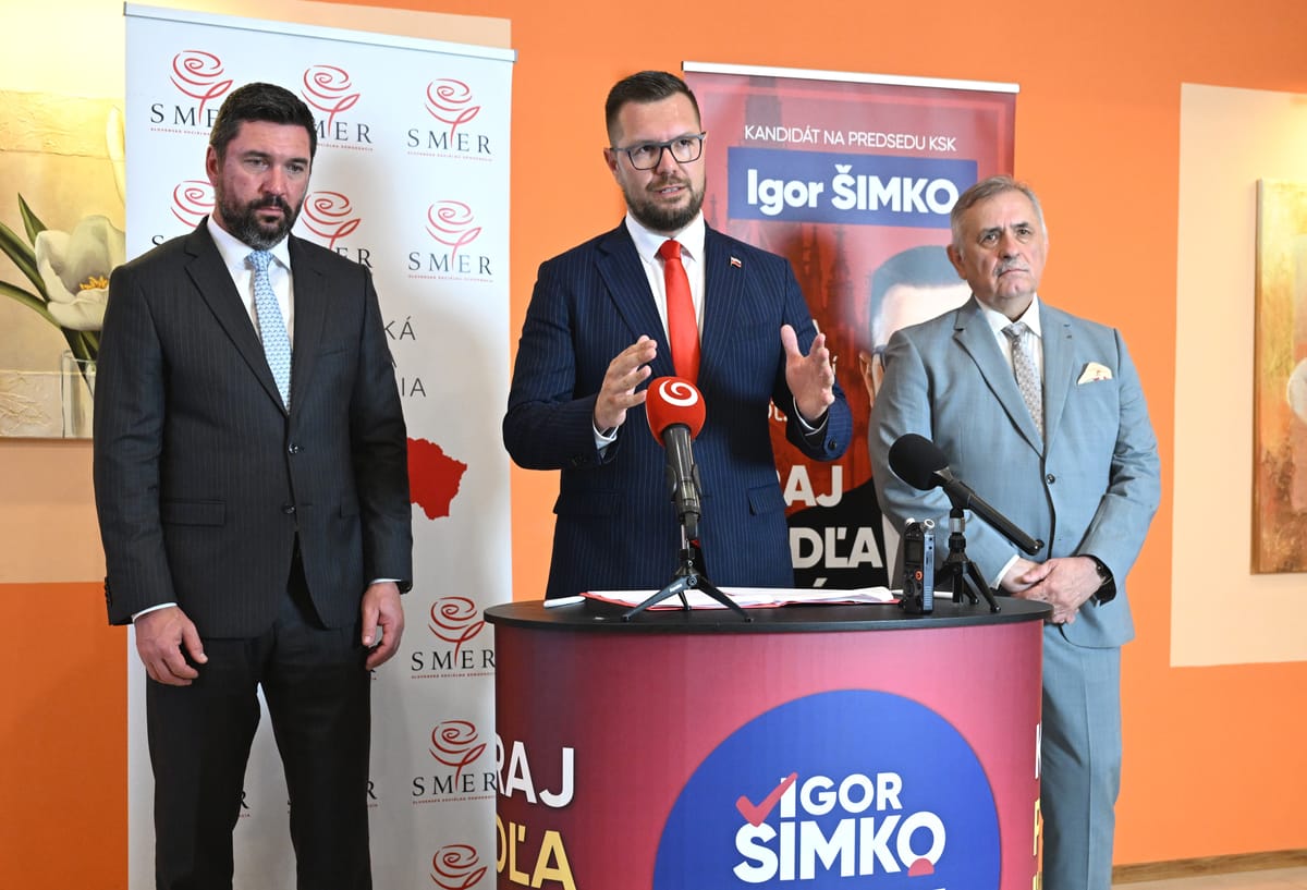 Smer-SD to Back Voice-SD's Igor Simko for Kosice Region Governor