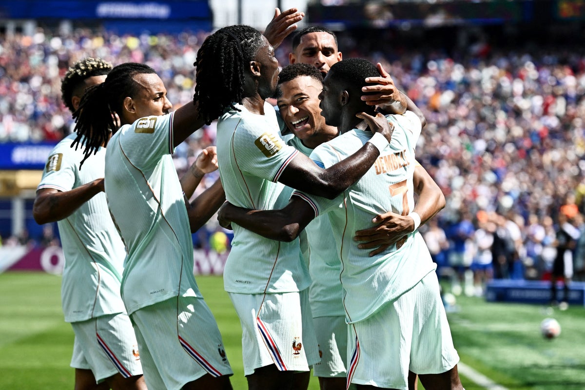 Sublime Ousmane Dembele hat-trick shows just why France are World Cup favourites