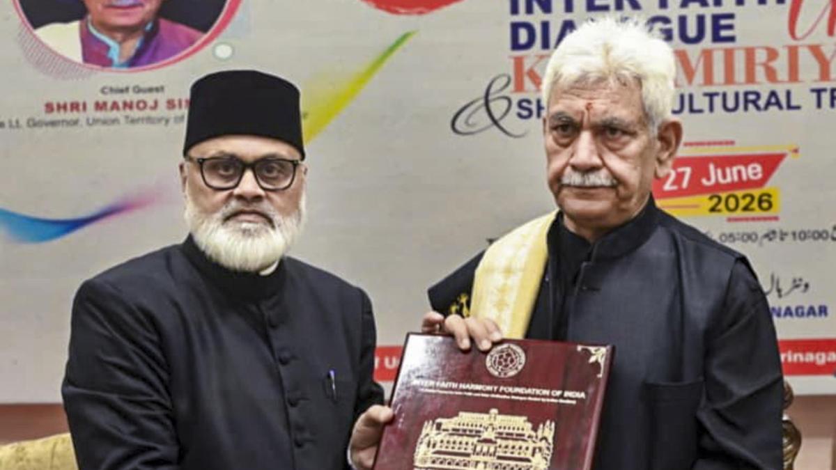 Sufi saints and scholars learnt the ideals of co-existence from Indian scriptures: J&K L-G