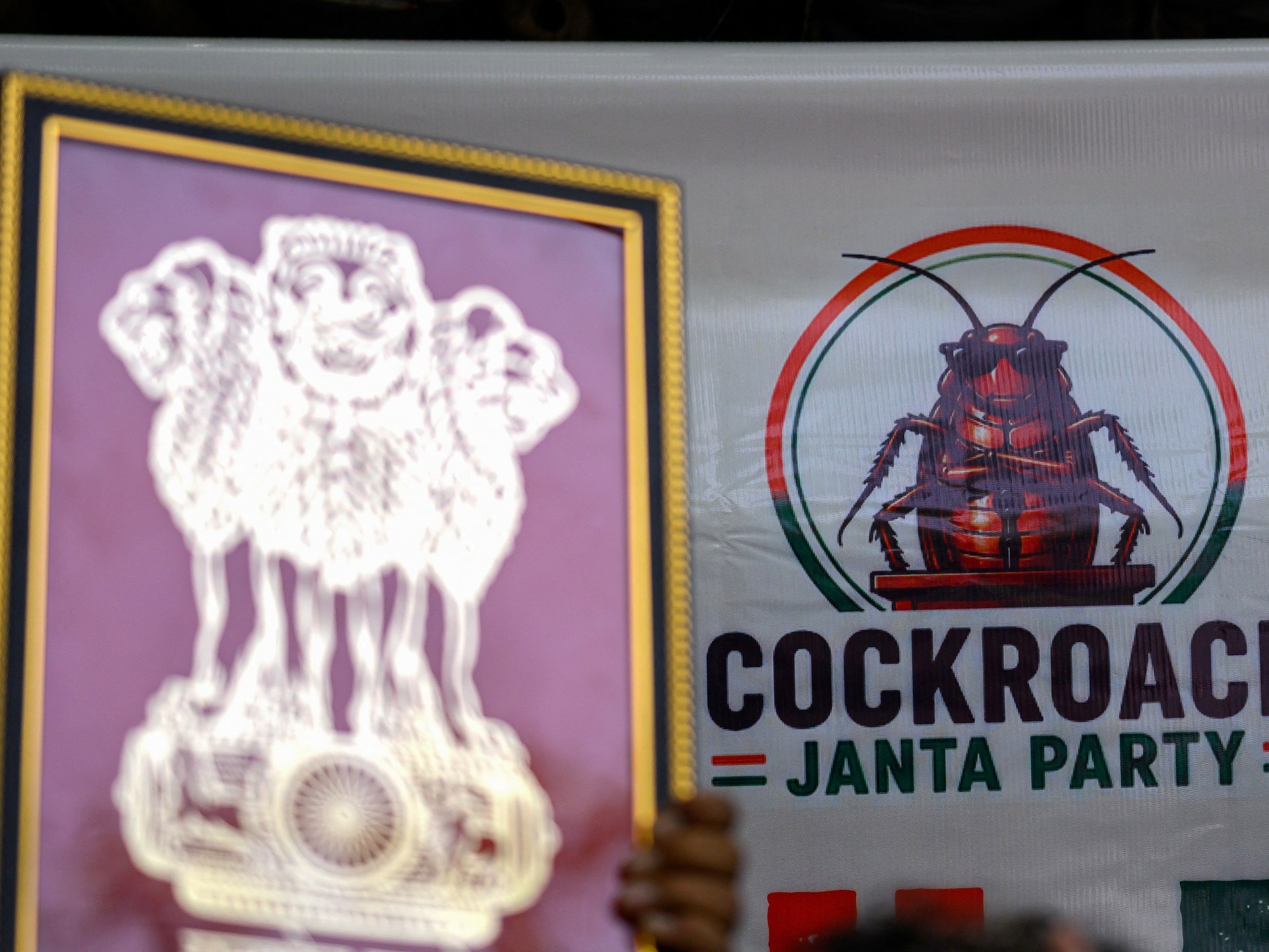Supporters of the Cockroach People’s Party hold protest in New Delhi | Politics News