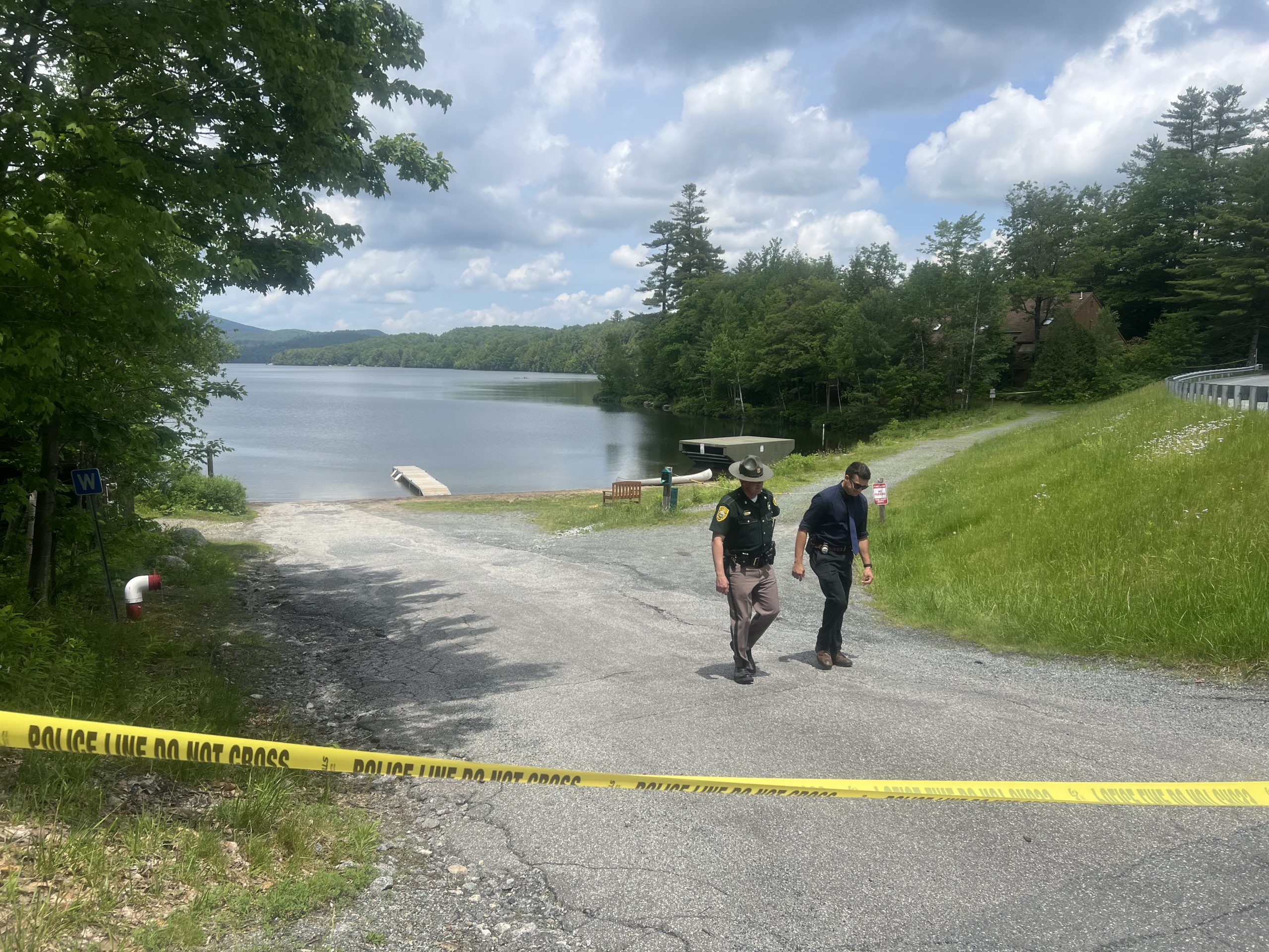 Suspicious death at Eastman Pond Boat Launch