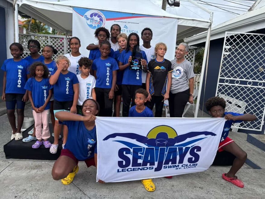 Swimmers take to the pool for Karen Beaubrun Meet
