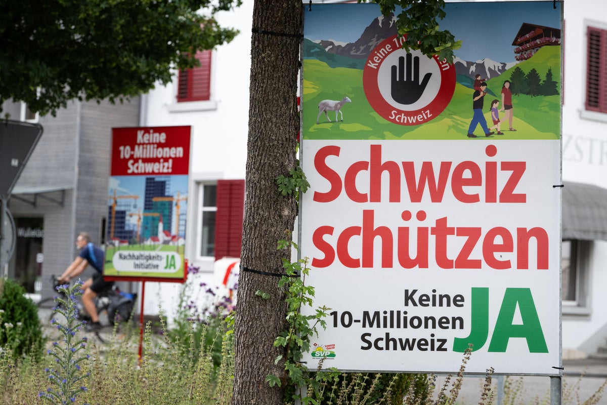 Switzerland to vote on unprecedented proposal to cap population at 10 million by 2050