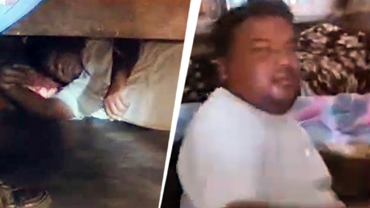 TMC leader Sahidul Miah hides under bed as angry locals demand refund over 'housing fraud'