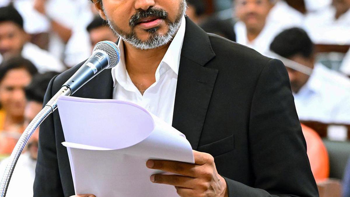 TVK government is clear on political opposition to and administrative cooperation with the Centre, says Vijay