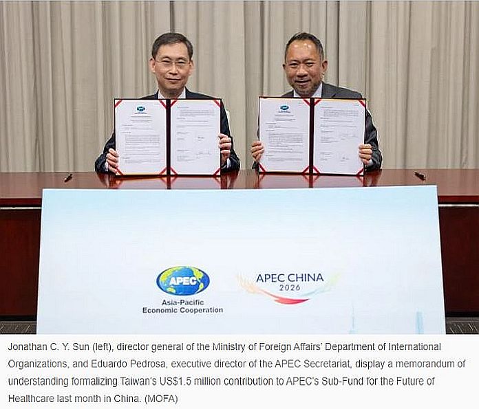 Taiwan establishes APEC’s first dedicated healthcare sub-fund