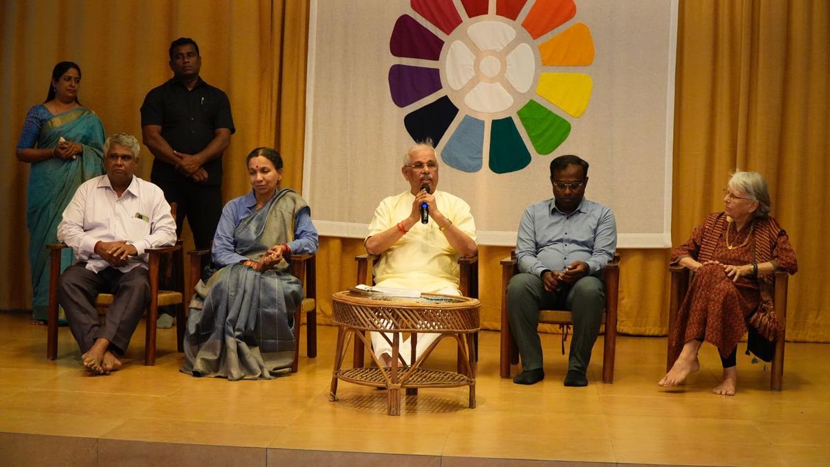 Tamil Nadu Governor visits Auroville, distributes ID cards to residents