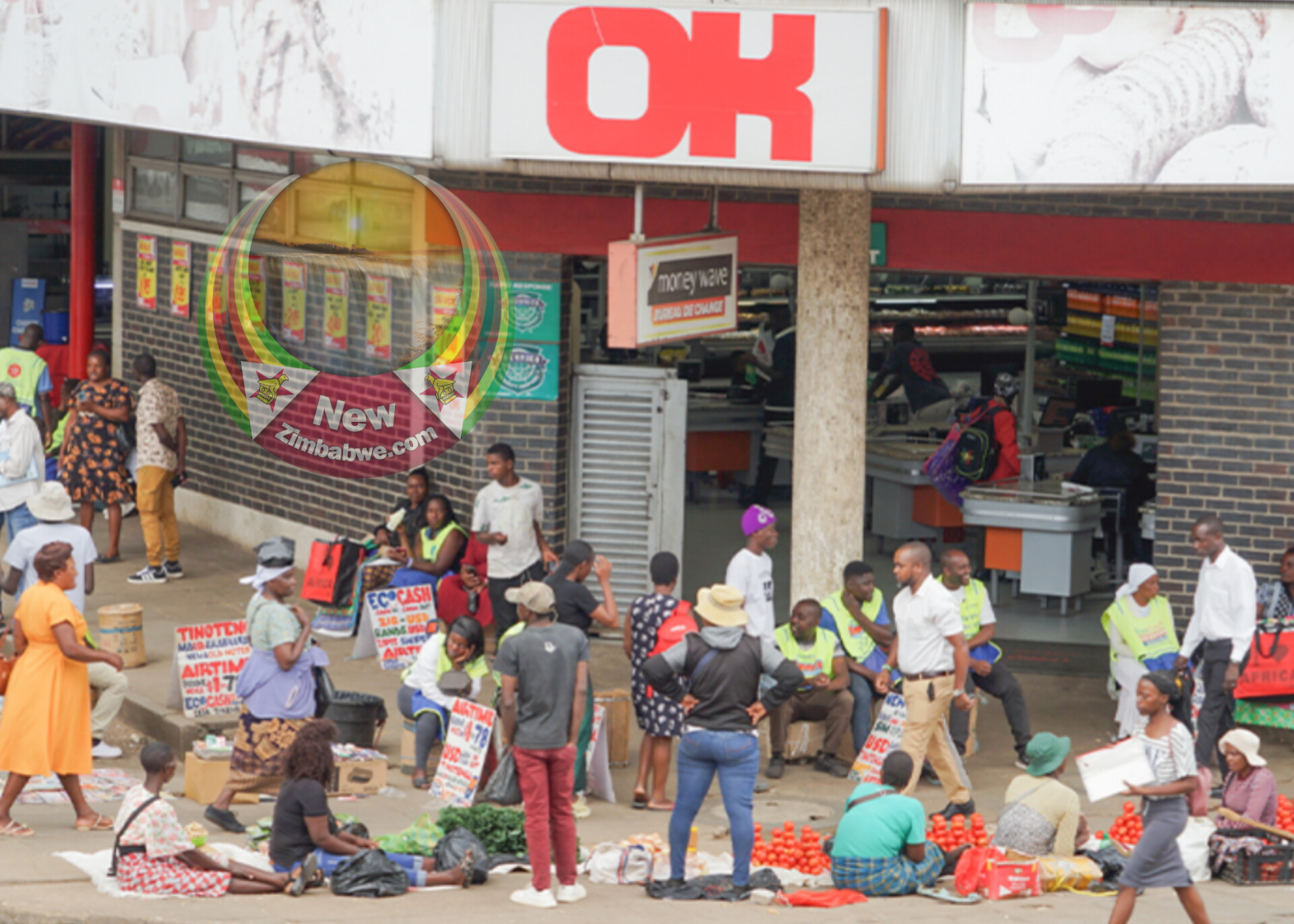 The OK Zimbabwe Photo: What Happens When the Pavement Becomes the Marketplace?