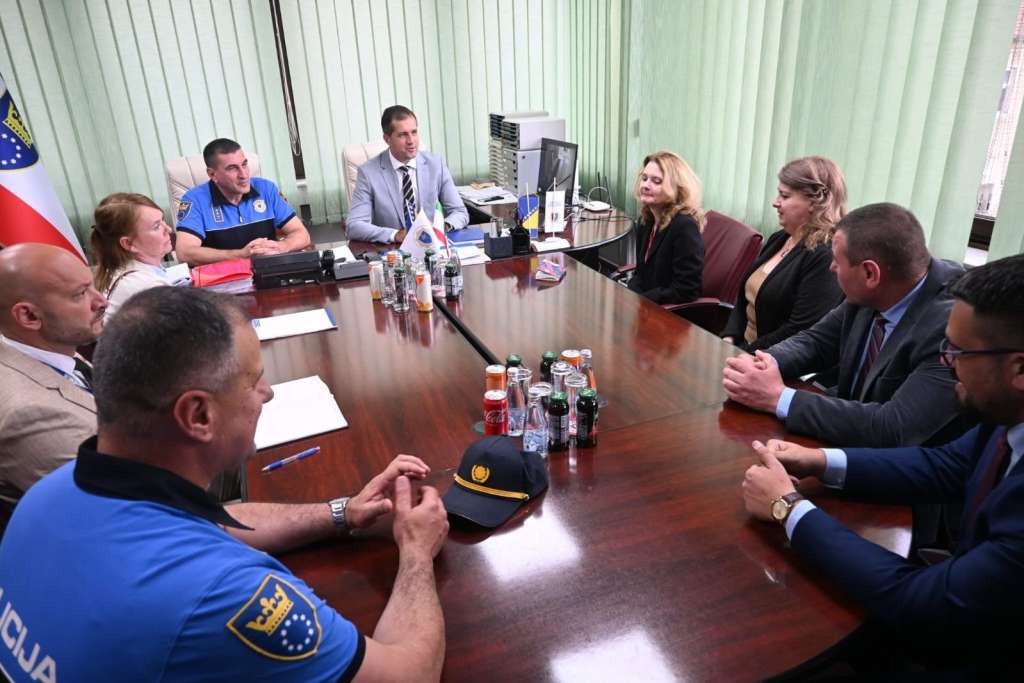 The Permanent Representative of the Kingdom of Norway to the OSCE visits the Ministry of Interior of ZDC