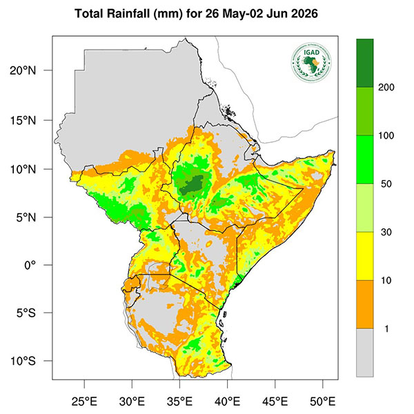 'The next 3 months will be warmer and drier'