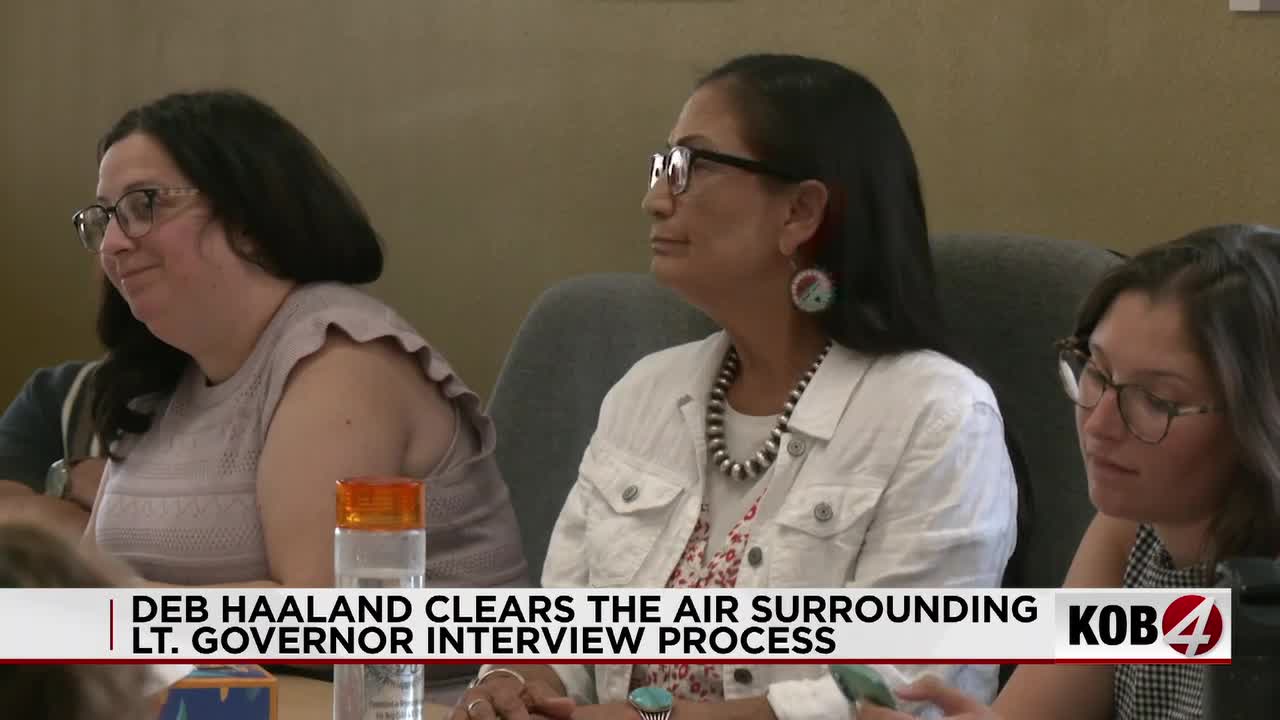 'This is kind of a whole new ballgame': Haaland announces own lieutenant governor search process