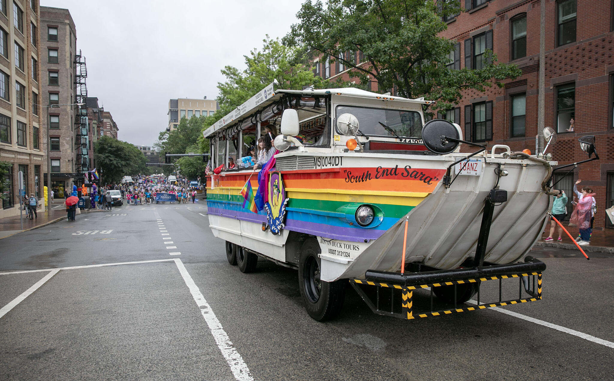 This year's Pride Parade blends protest with joy in Boston