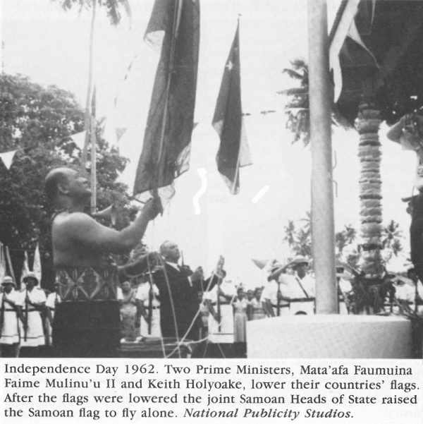 Today in History: 1 June 1962, Samoa Independence Day Celebrations
