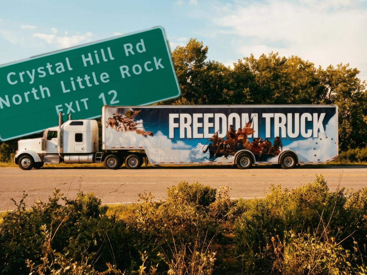 Trump-backed 'Freedom Truck' to appear at Arkansas Folklife Festival