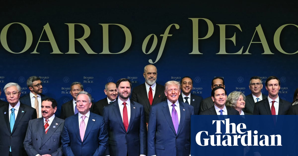 Trump’s Board of Peace plans to grant itself sweeping immunity, documents show | International law