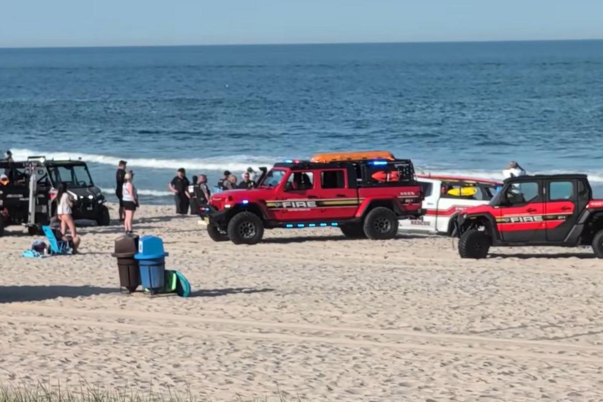 Two caught in rip currents at Jersey Shore beaches