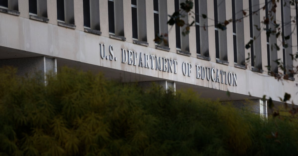 US Education Department plans to move special ed and civil rights out of the agency