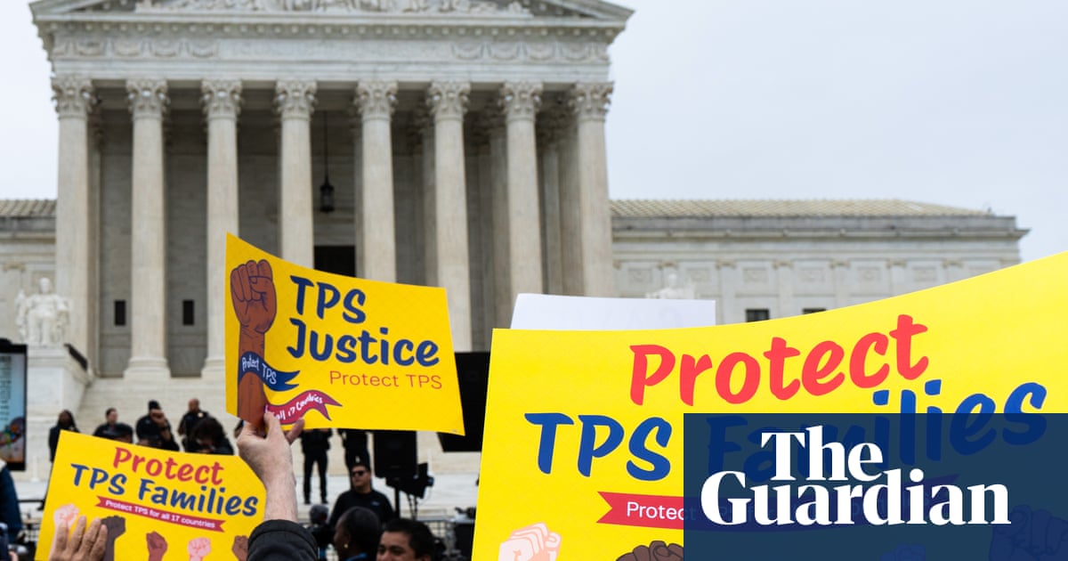 US supreme court allows Trump administration to strip Haitians and Syrians of protected status | US supreme court