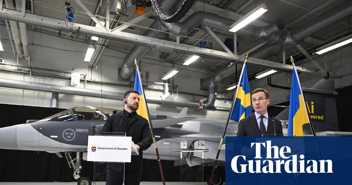 Ukraine war briefing: Swedish defence maker Saab signs deal to deliver 16 fighter jets to Kyiv | Ukraine