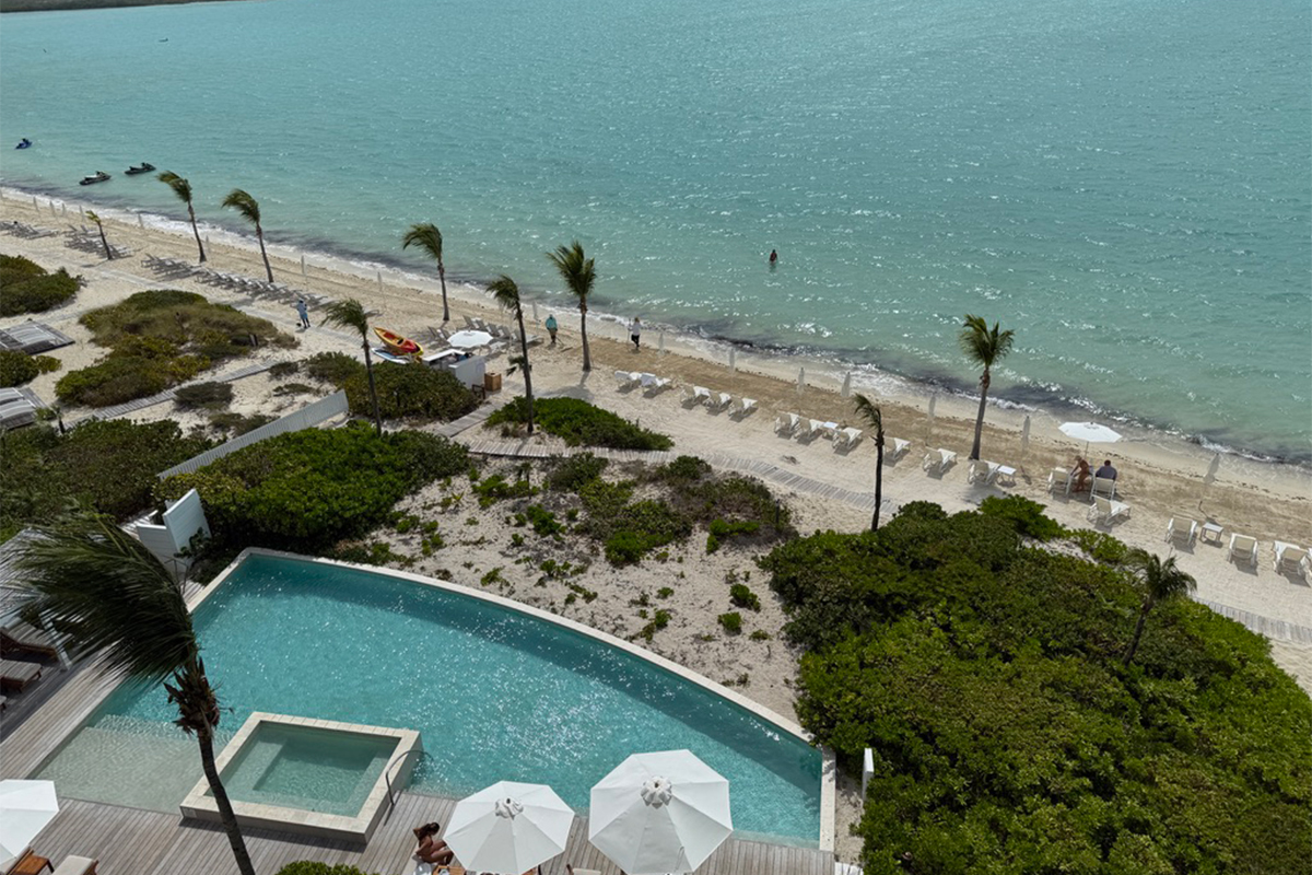 Long Bay in Turks and Caicos.