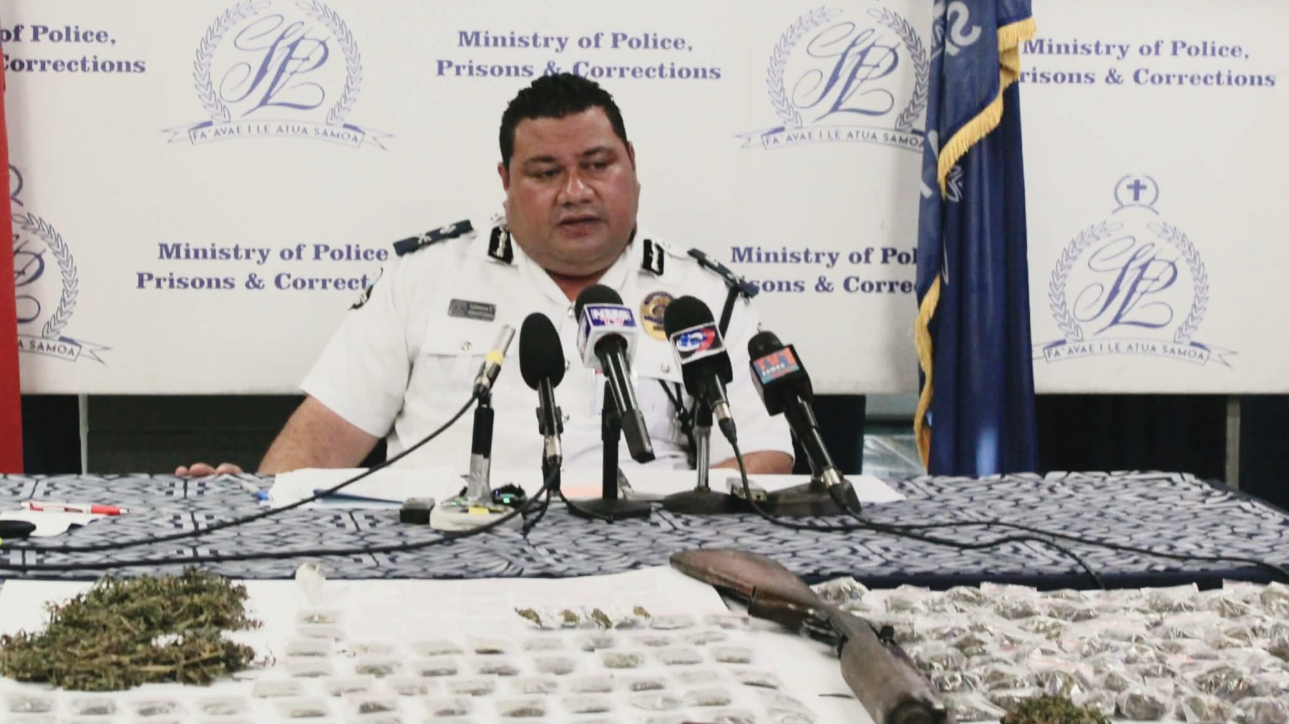 Up to Six Suspects in Police Drug Raid at Tafaigata